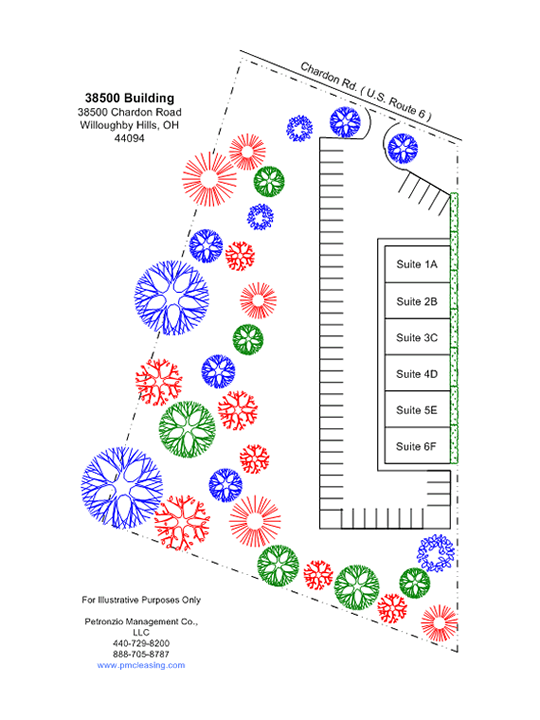 Building 38500 - site plan