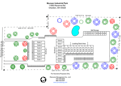 Munson Industrial Park - site plan