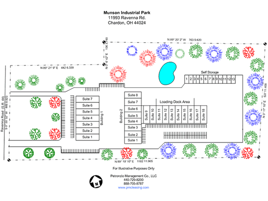 Munson Industrial Park - site plan
