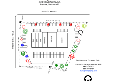 Village Plaza - site plan