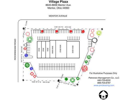 Village Plaza - site plan